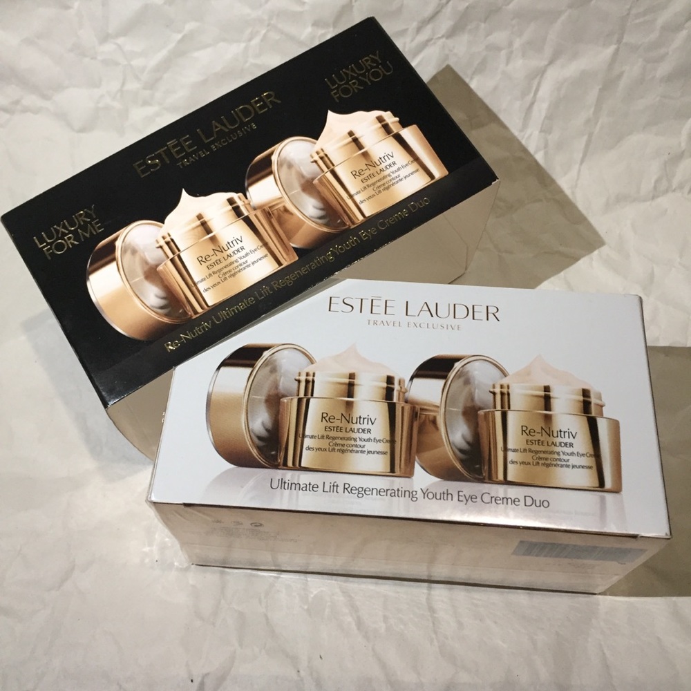Estee Lauder Re-Nutriv regenerating eye cream set